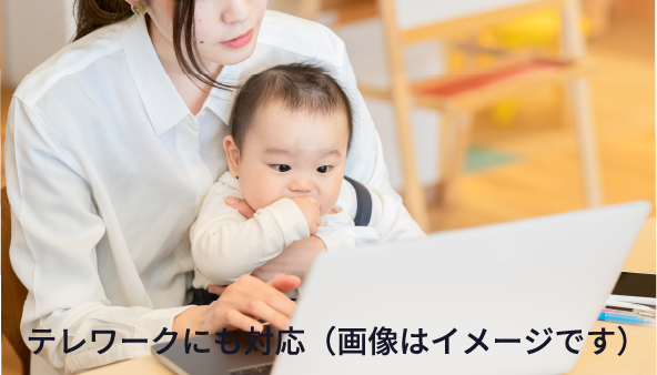 テレワークのイメージ写真