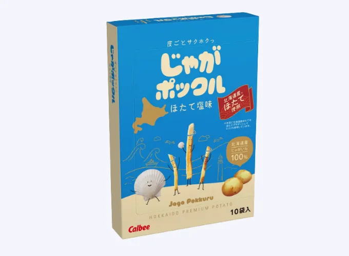 じゃがポックルほたて塩味