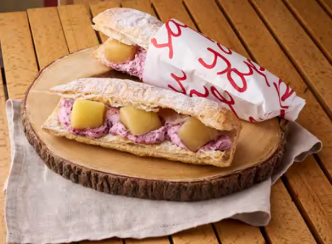 北海道ハスカップのスティックアップルパイ