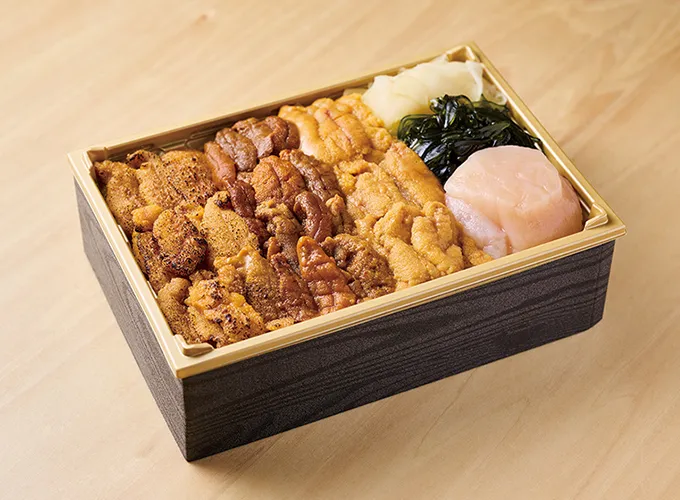 うに３種食べ比べ弁当