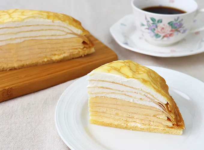 牧家のミルクレープ(ハーフ)