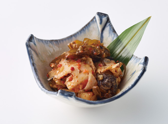 つぶ貝のラー油漬