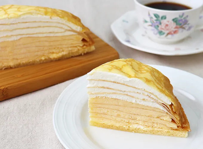 牧家のミルクレープ（ハーフ）