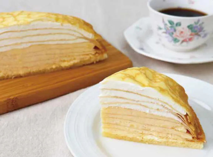 牧家のミルクレープ