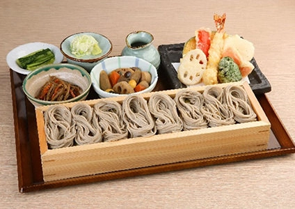 越後へぎ蕎麦御前