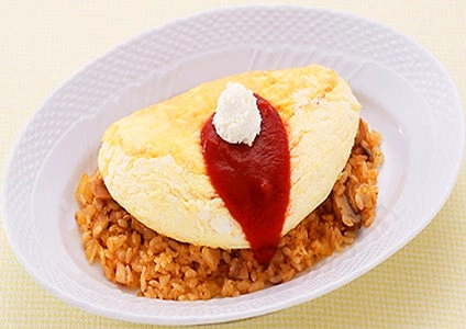 スフレ卵のオムライス